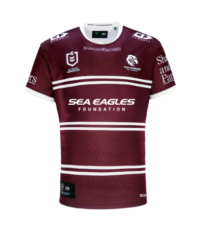 2024 Manly-Warringah Sea Eagles Home Jersey - Kids
