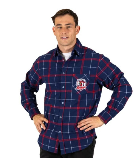 Sydney Roosters Mustang Flannel Shirt