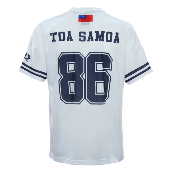 2025 Toa Samoa Oversized Tee (White)