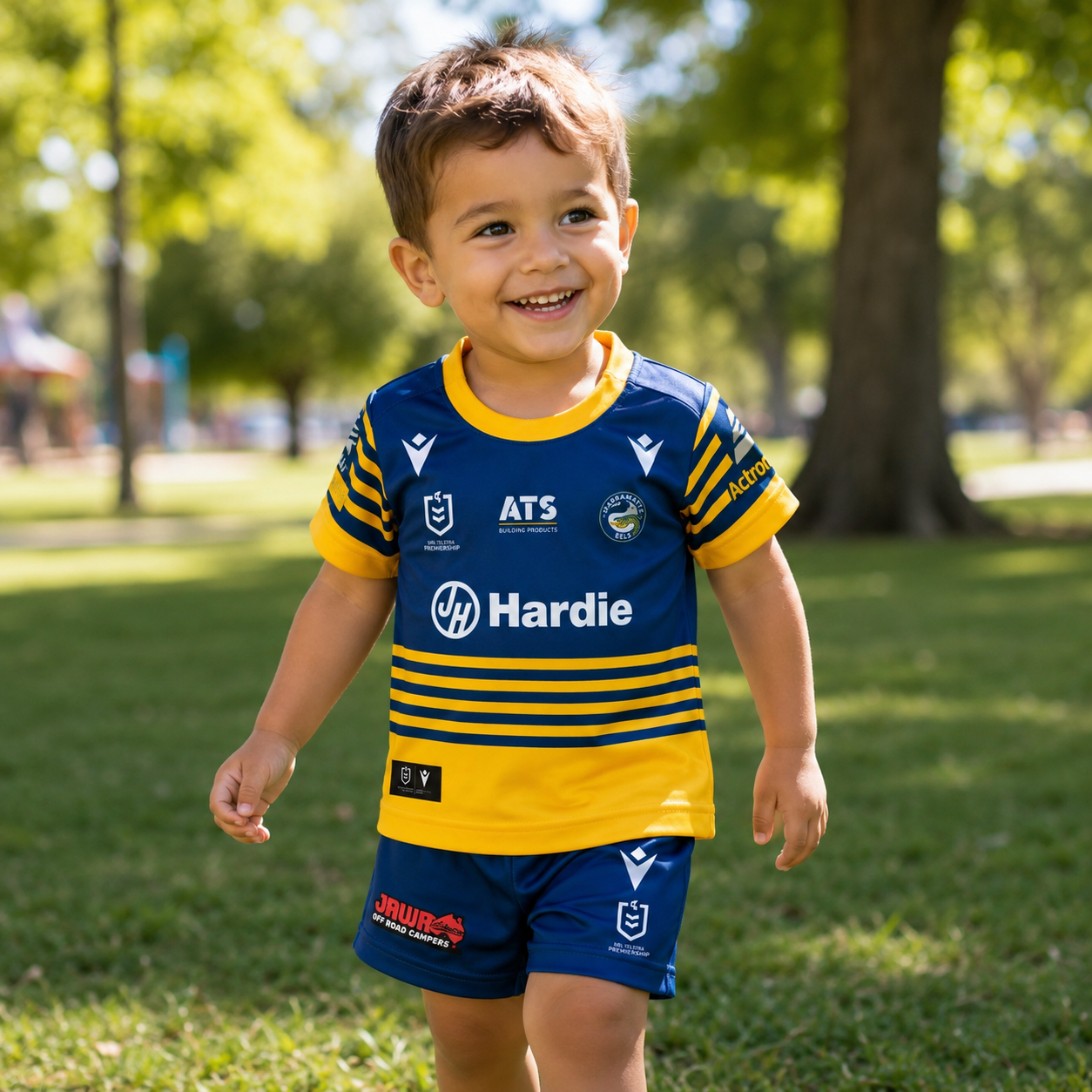 2026 Parramatta Eels Home Baby Jersey Set