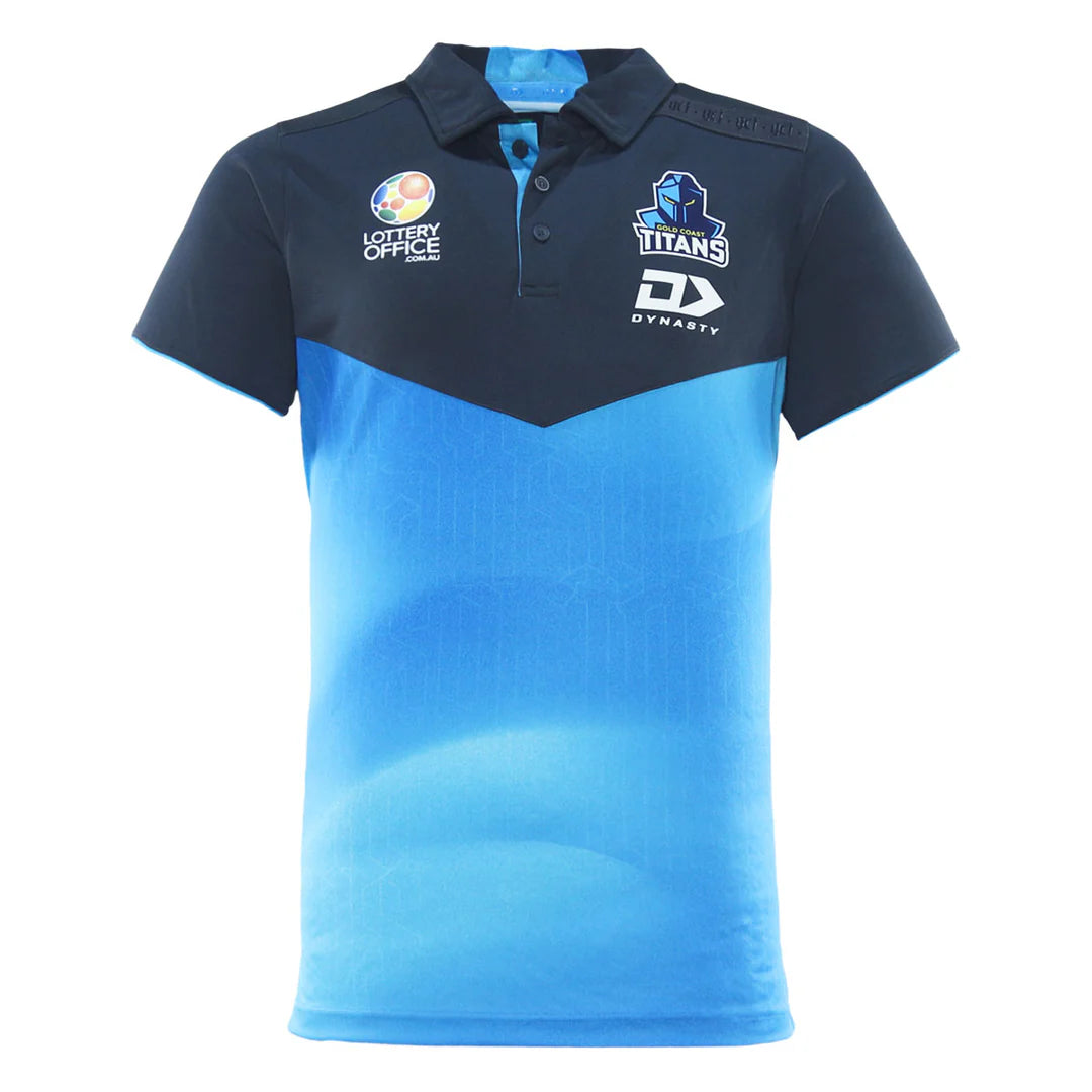 2026 Gold Coast Titans Media Polo - (Navy)
