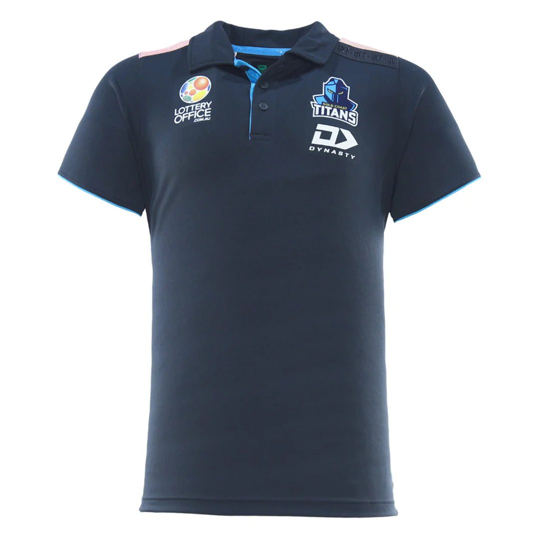 2026 Gold Coast Titans Club Polo - (Charcoal)
