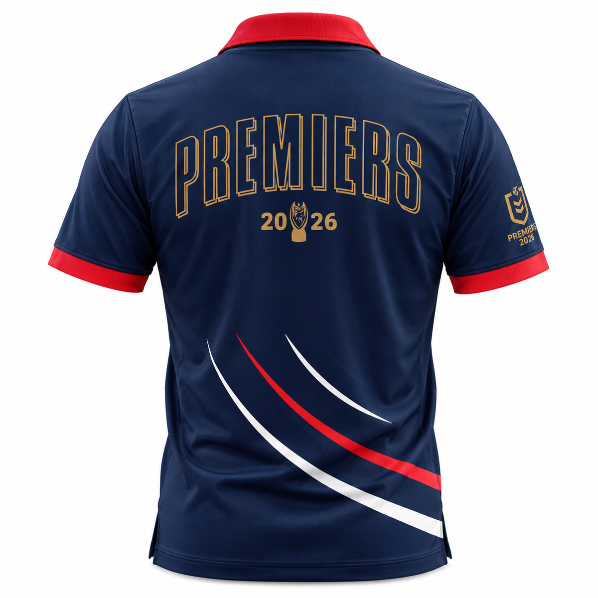 2026 Sydney Roosters Premiers Polo - Mens (Tidwell) (PREORDER - EXPECTED INSTORE EARLY DEC)