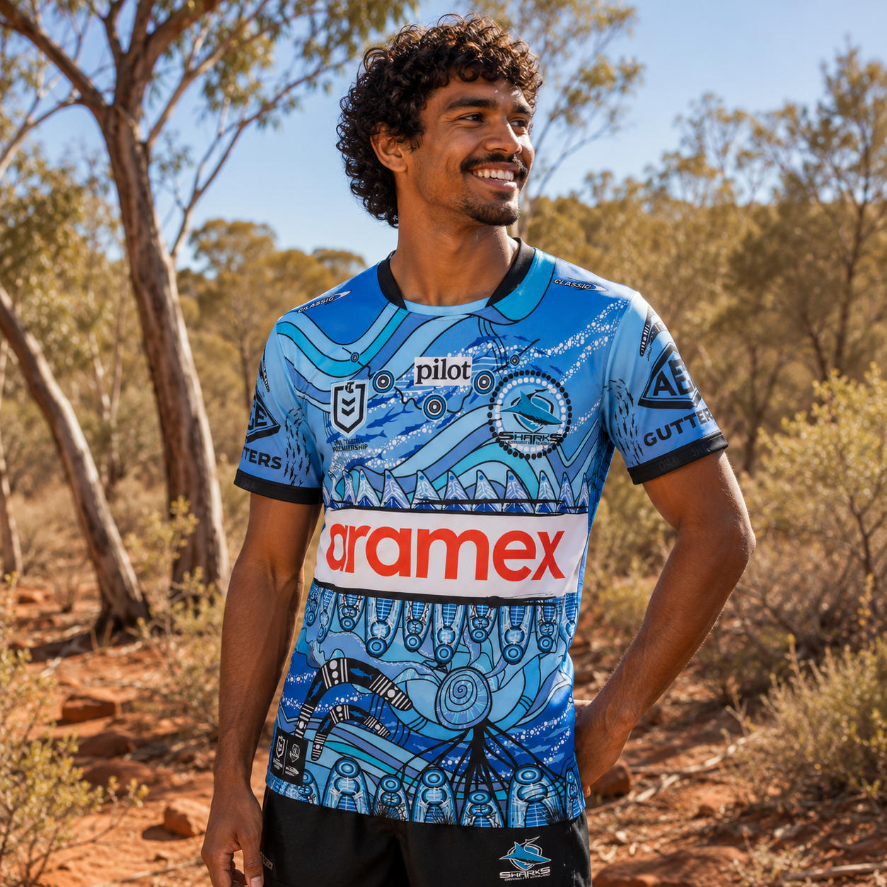 2026 Cronulla Sutherland Sharks Indigenous Jersey