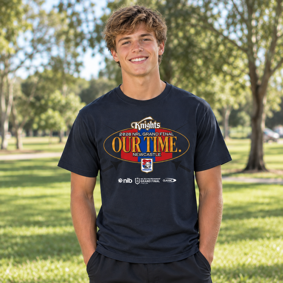 2026 Newcastle Knights Grand Final Tee - Kids (Classic)