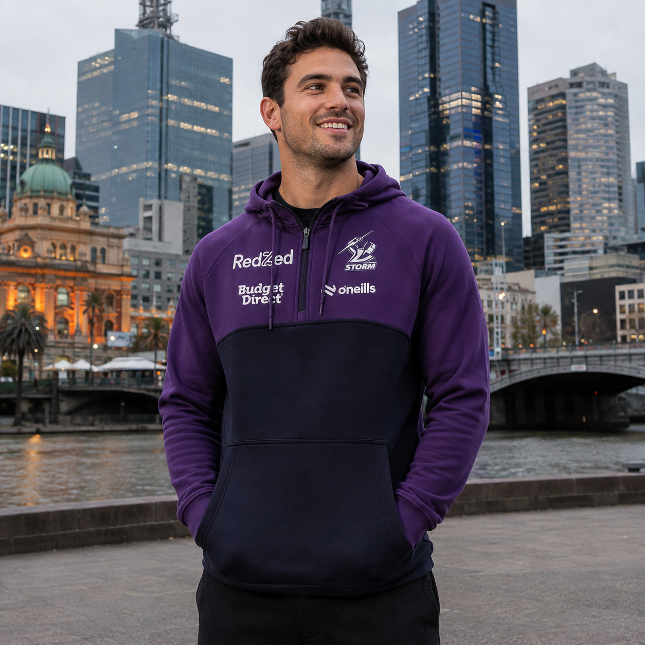 2026 Melbourne Storm Fleece Hoodie