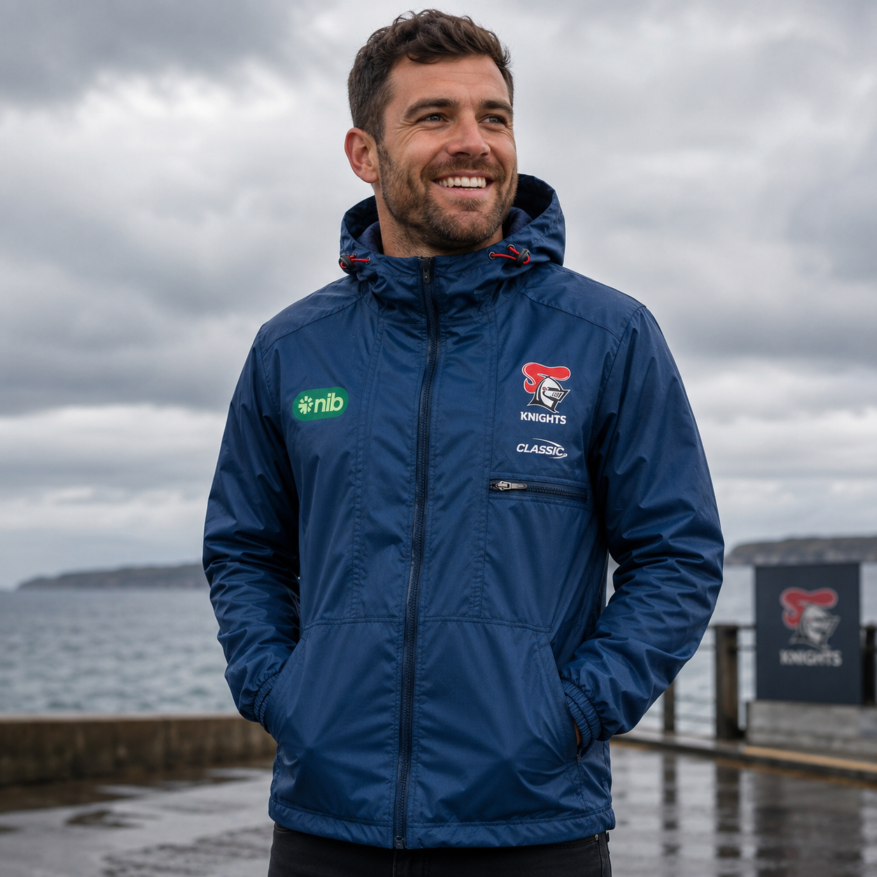 2026 Newcastle Knights Wet Weather Jacket