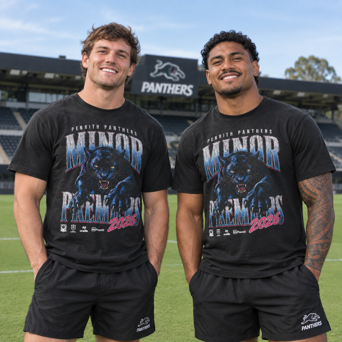 2026 Panthers Minor Premiers Tee