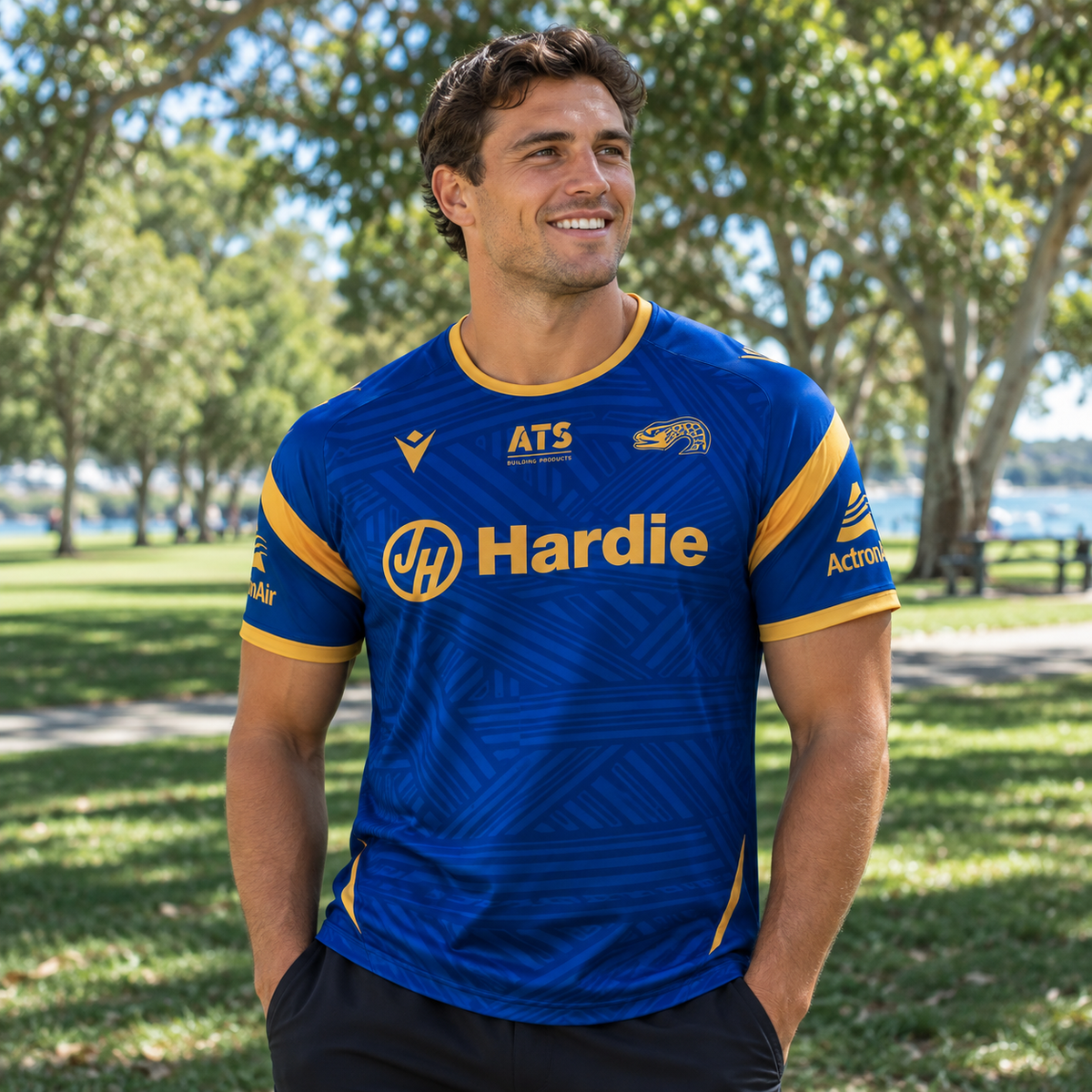 2026 Parramatta Eels Player Training Shirt - (Royal Blue)