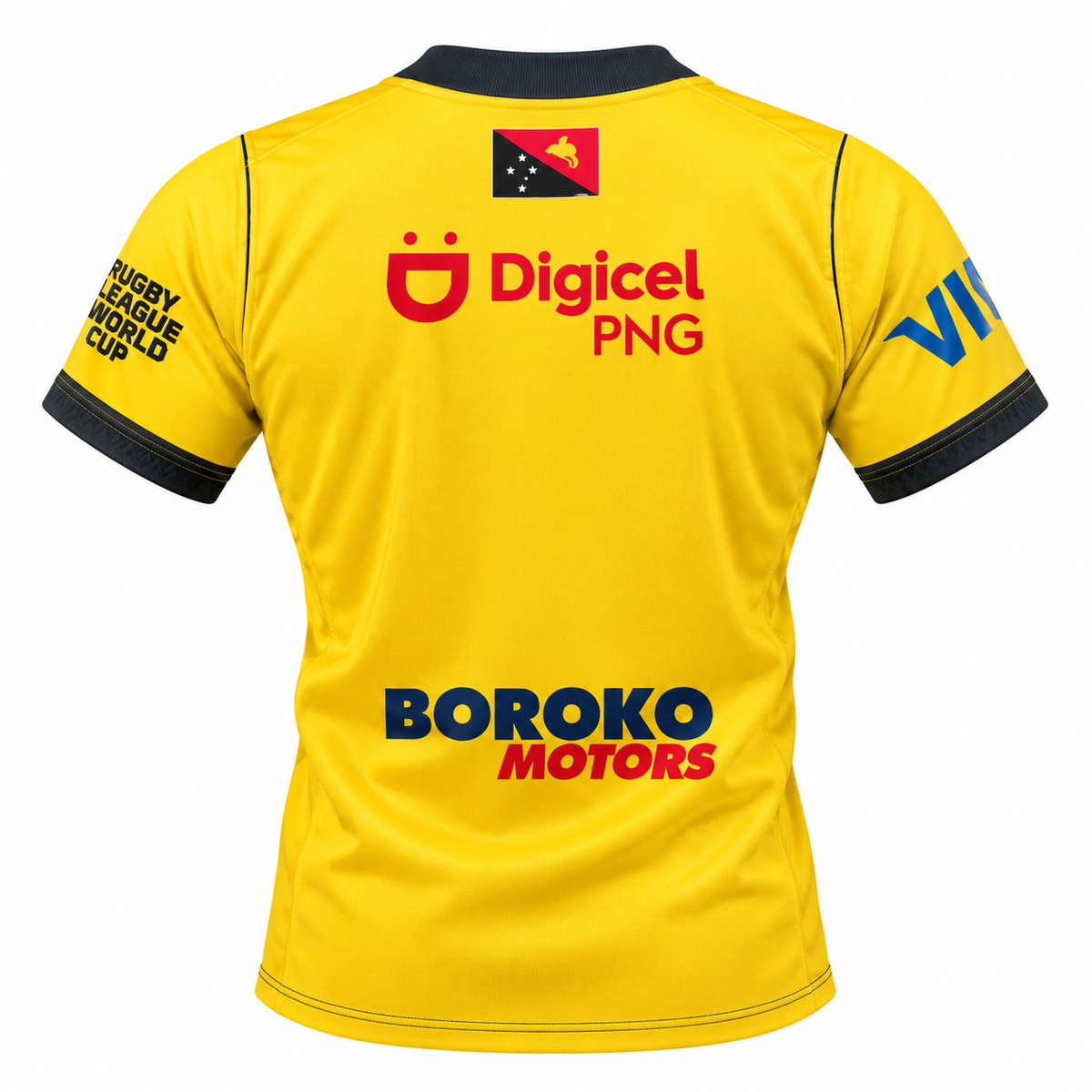 2026 RLWC PNG Kumuls Home Jersey Back