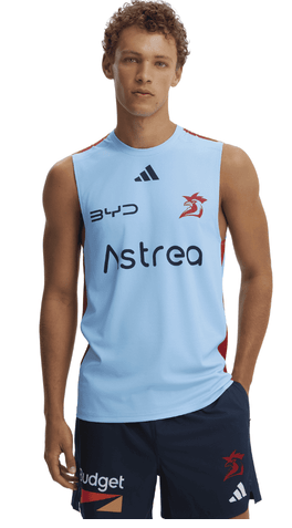 2026 Sydney Roosters Training Singlet - Men's (Light Blue)