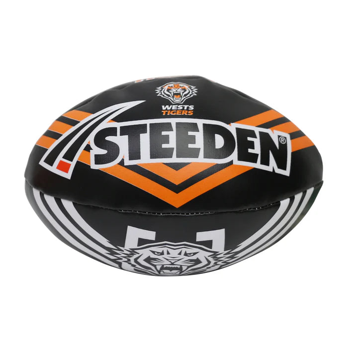 NRL Supporter Sponge Ball 6 inch - Tigers