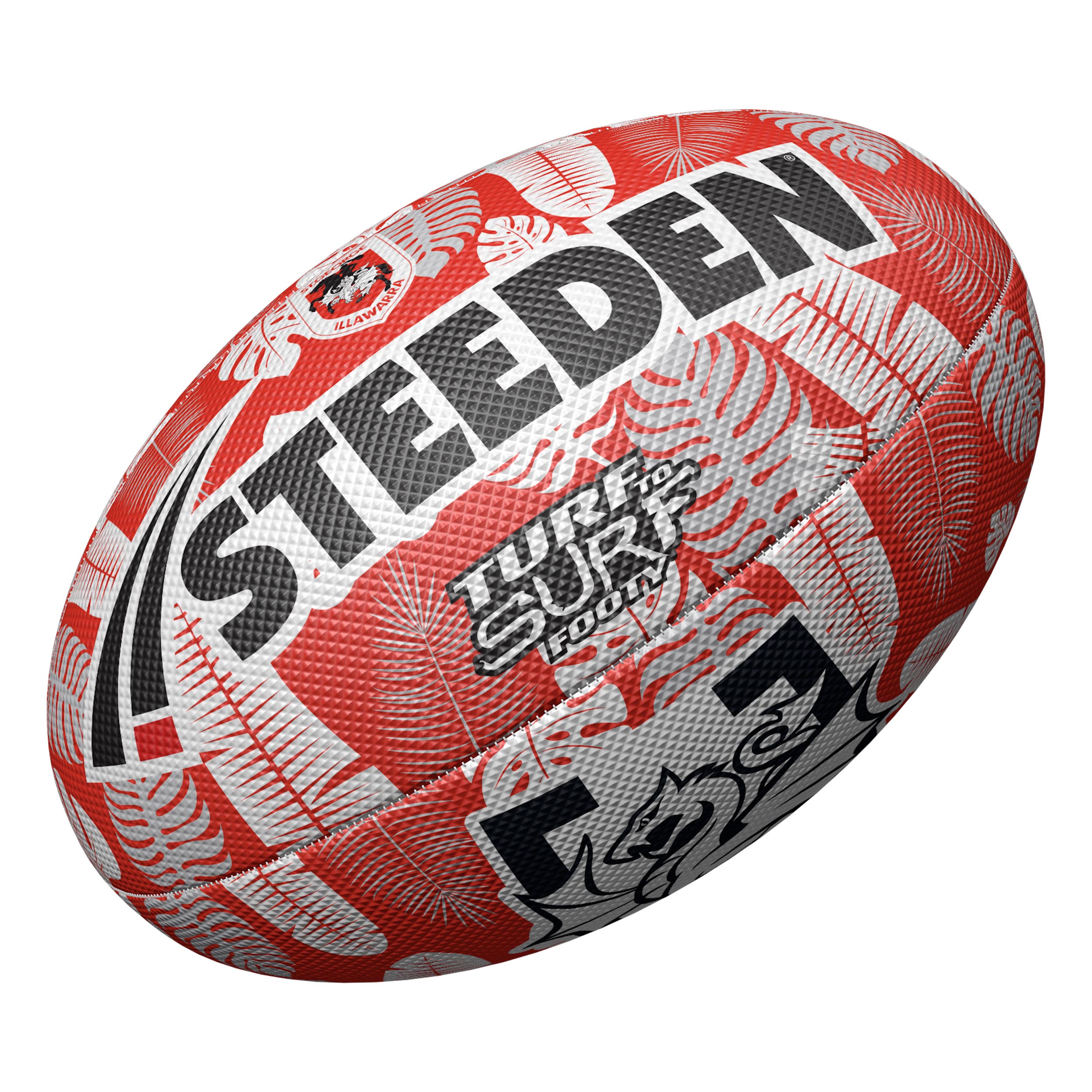 St George Illawarra Dragons Turf to Surf Ball (Size 3)