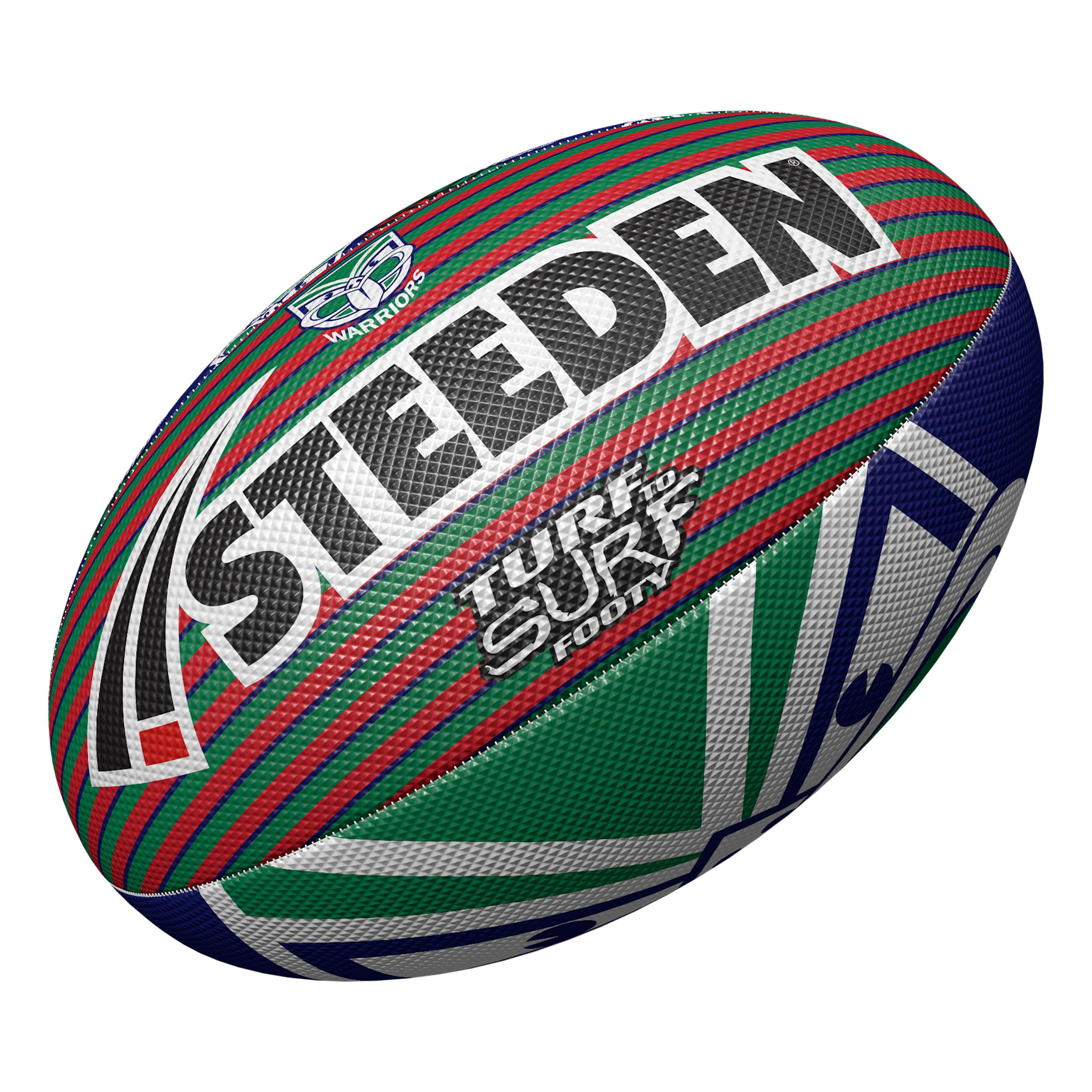 New Zealand Warriors Turf to Surf Ball (Size 3)