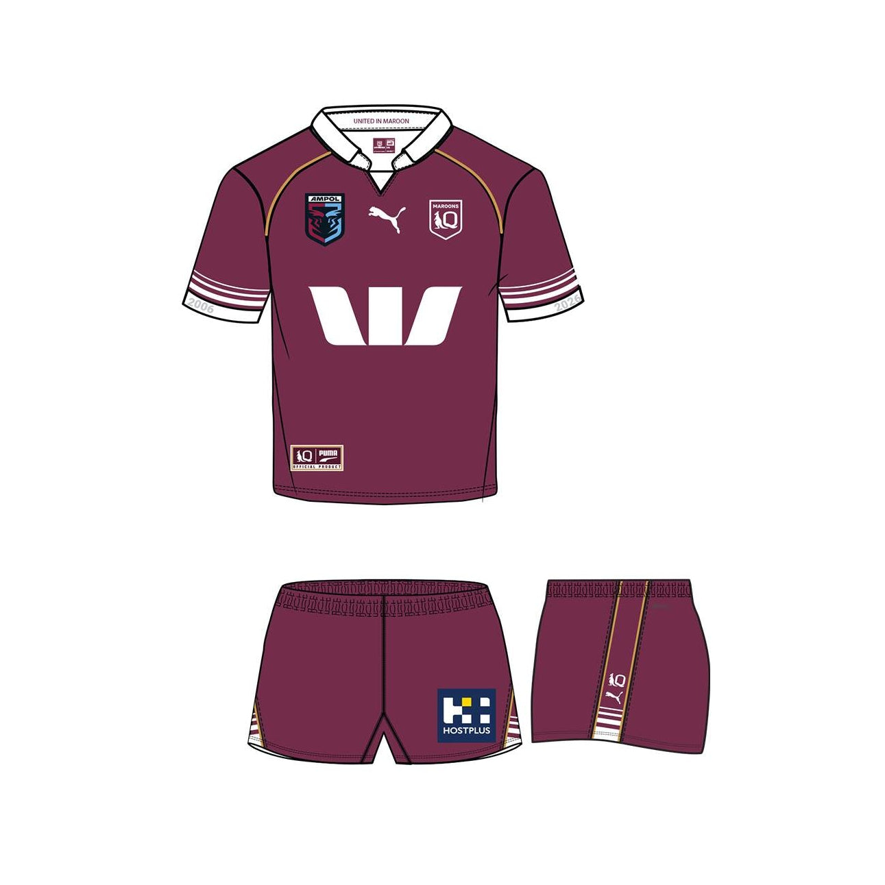 2026 QLD State of Origin - Infant Kit