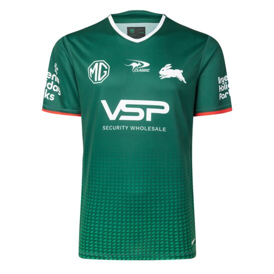 2025 South Sydney Rabbitohs Pro Training Tee (Green)