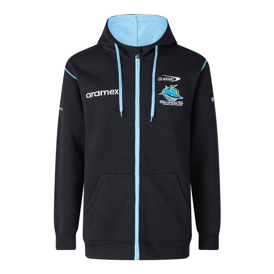 2025 Cronulla Sharks Full Zip Hoodie