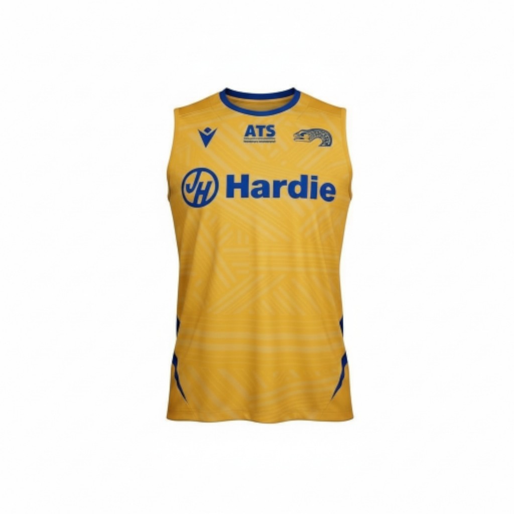 2026 Parramatta Eels Staff Training Singlet - (Yellow)