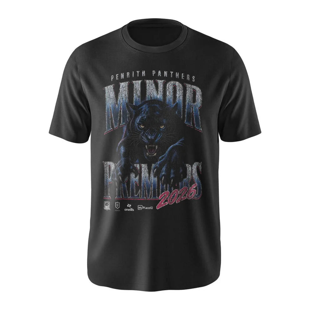 2026 Panthers Minor Premiers Tee