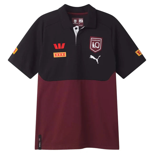 2025 QLD Maroons State of Origin Team Polo