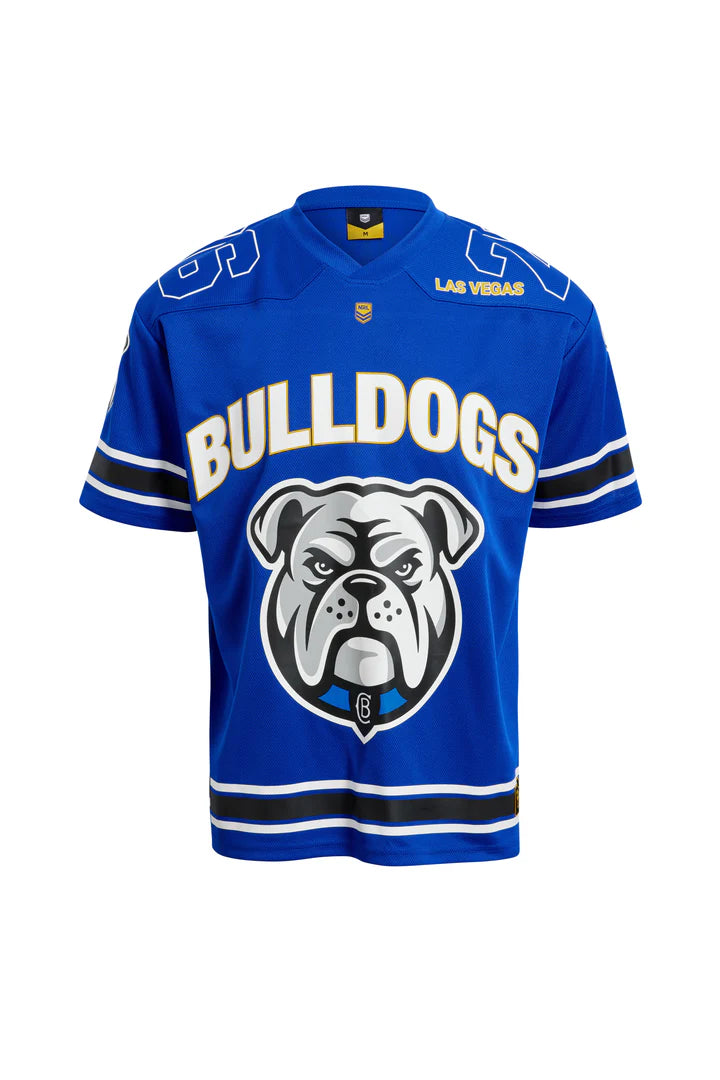 2026 Canterbury Bankstown Bulldogs Las Vegas Gridiron Mesh Jersey