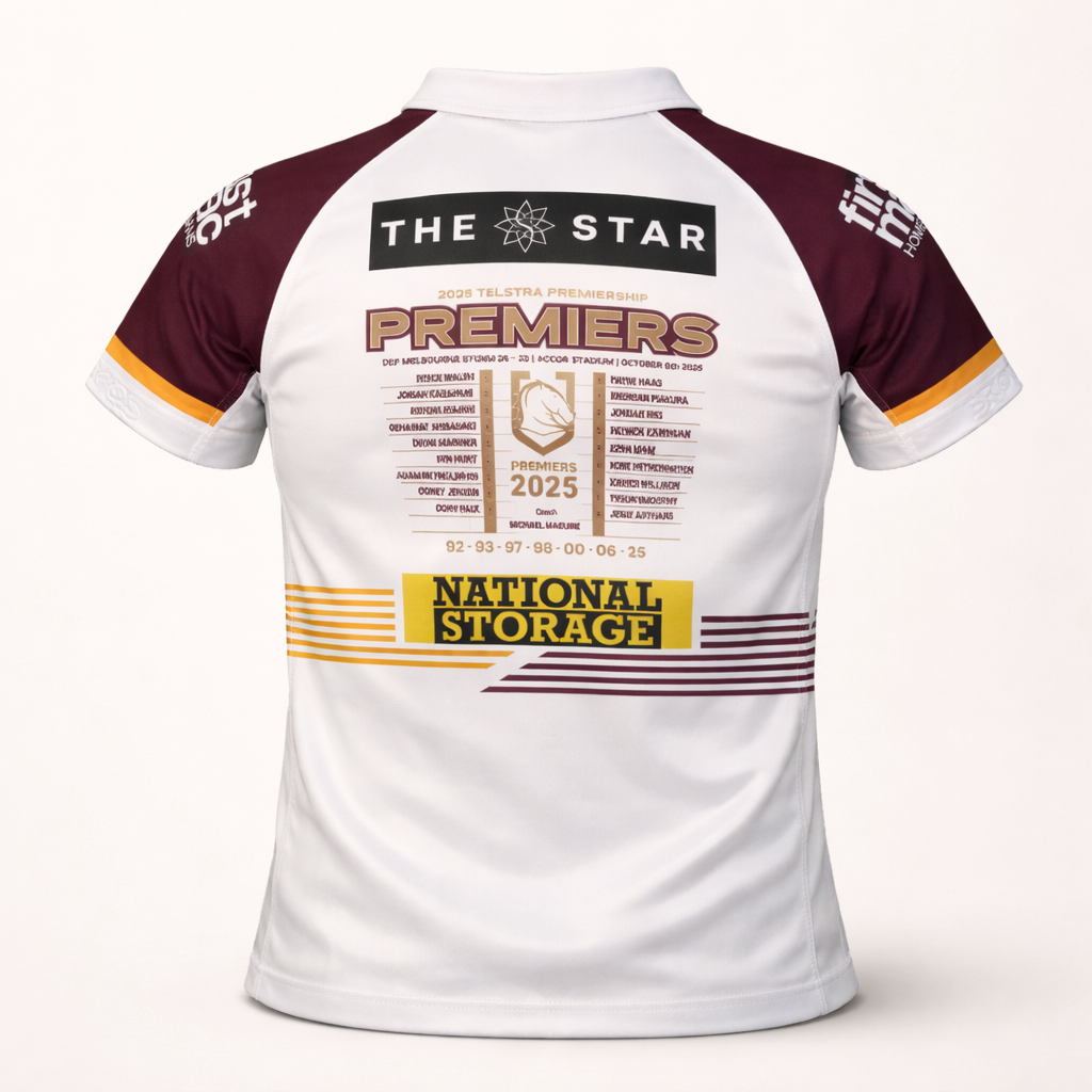 2025 Brisbane Broncos Premiers Jersey