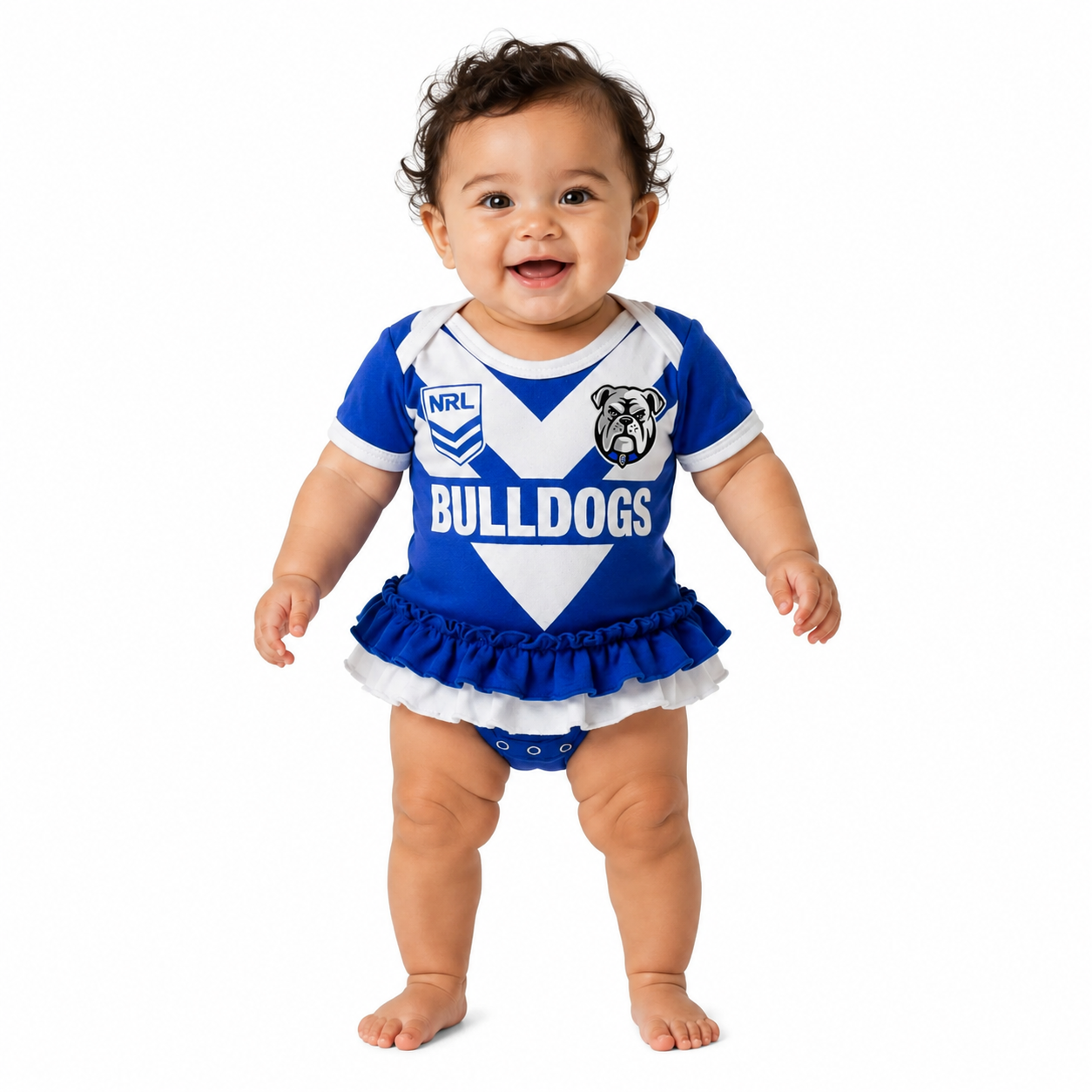 Bulldogs Footy Suit - Girls