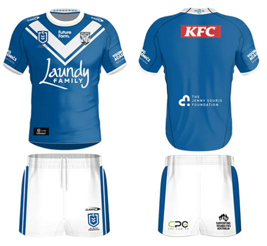 2024 Canterbury-Bankstown Bulldogs Away Infant Kit