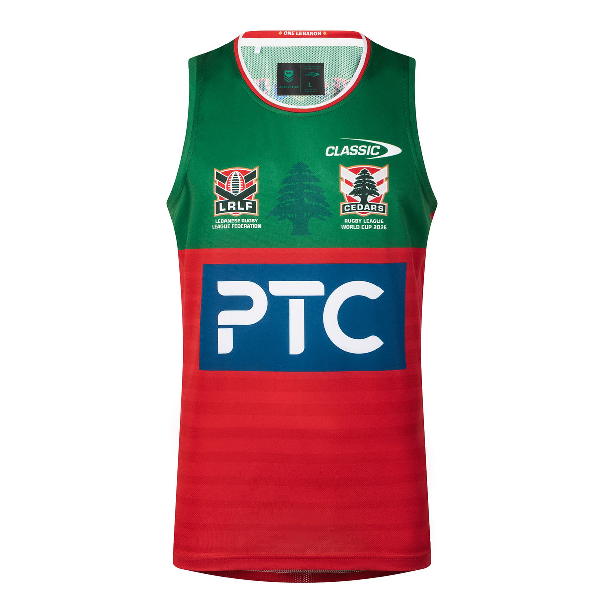 2026 RLWC Lebanon Cedars Training Singlet