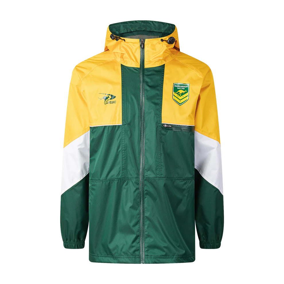 2026 Australian Kangaroos Wet Weather Jacket - Men's