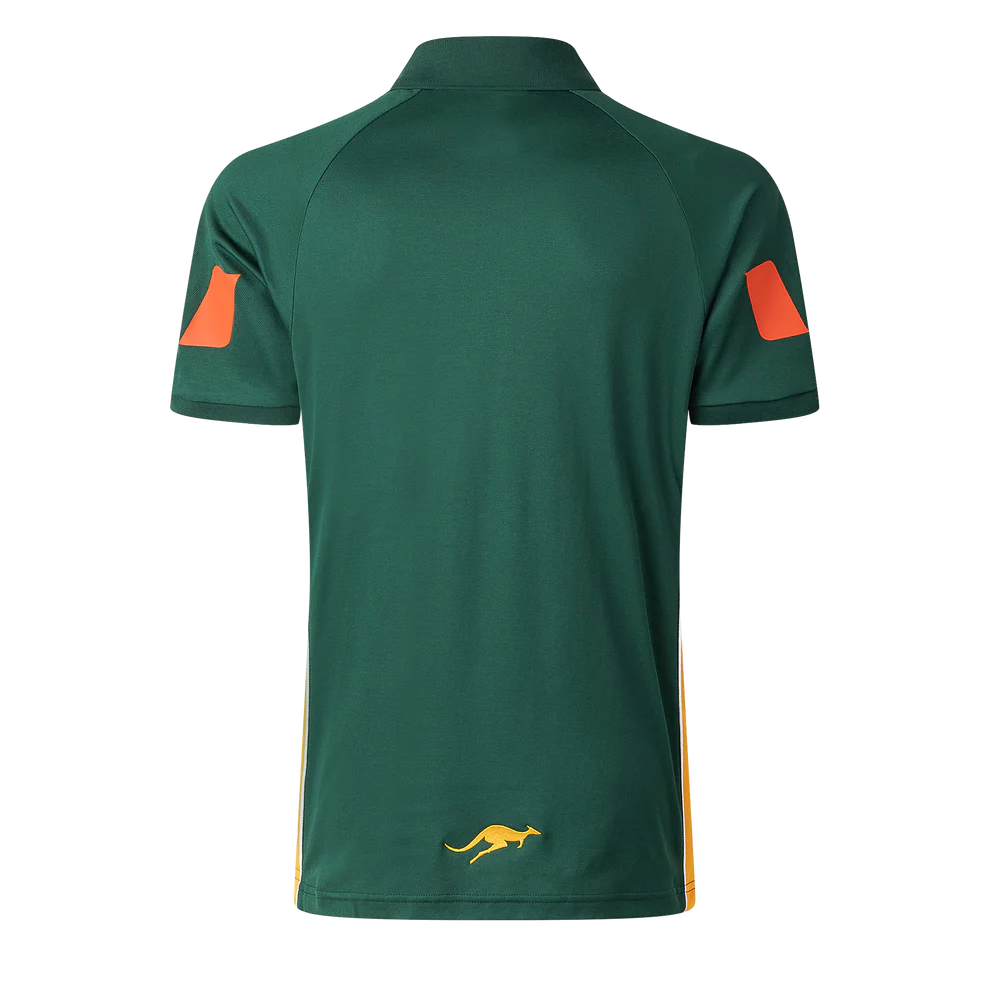 2026 Australian Kangaroos Media Polo (Green)