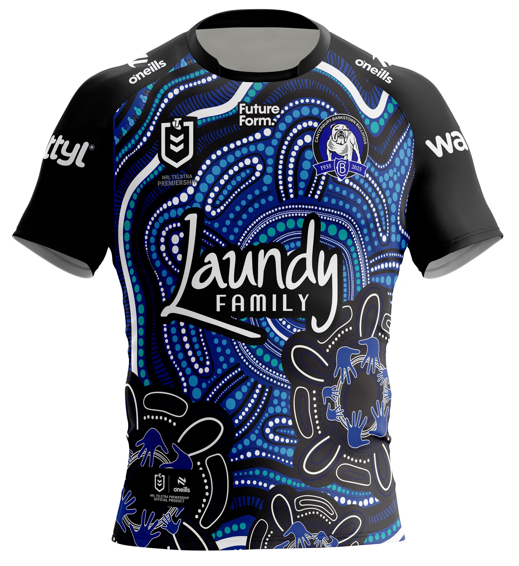 2025 Canterbury Bankstown Bulldogs Indigenous Jersey - Kids