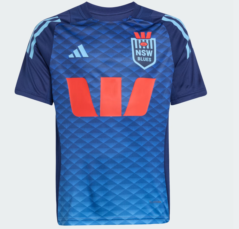 2025 NSW Blues Performance Tee - KIDS