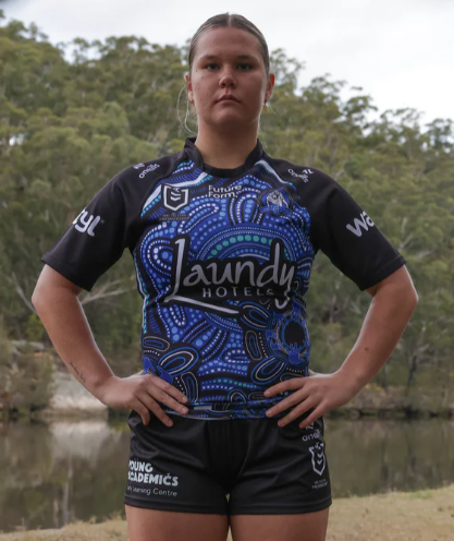 2025 Canterbury Bankstown Bulldogs Indigenous Jersey - Ladies