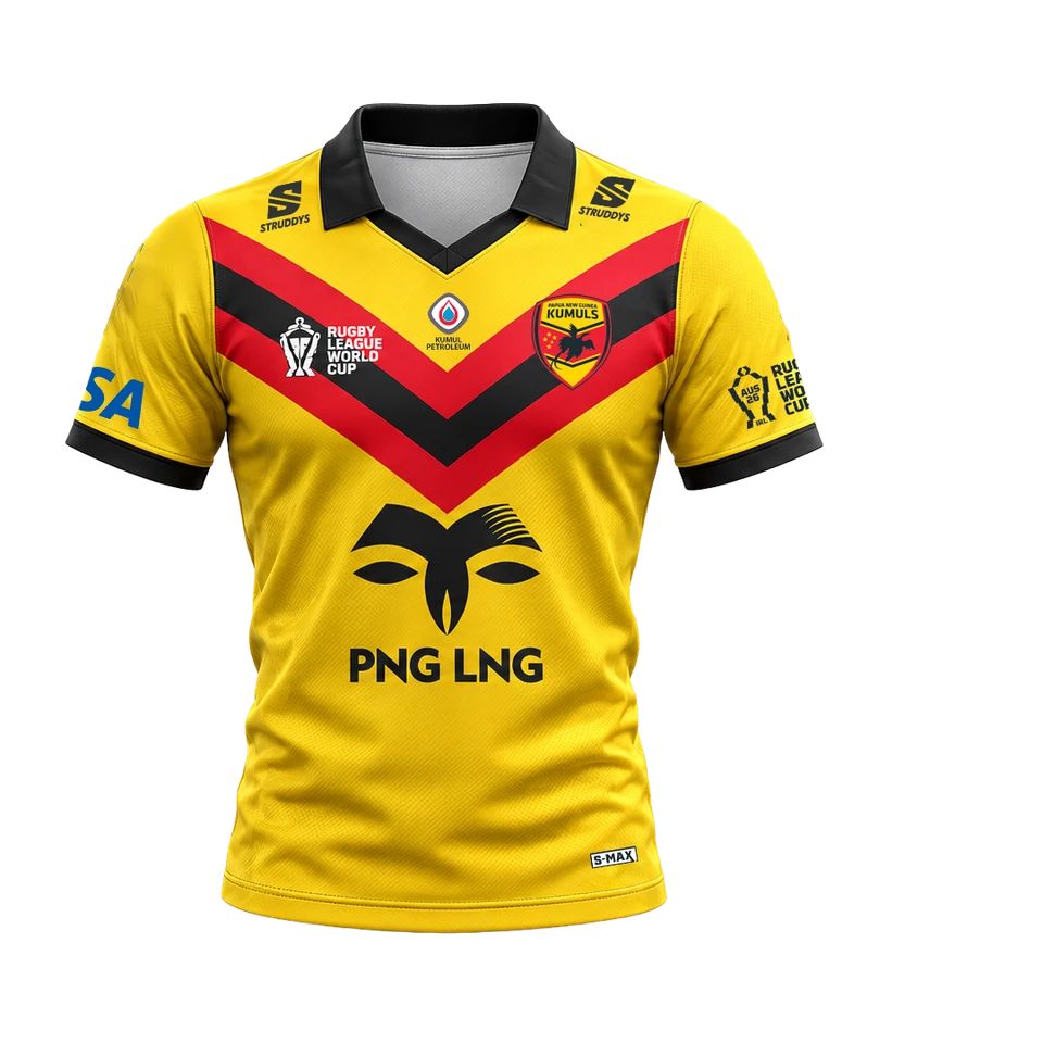 2026 RLWC PNG Kumuls Home Jersey