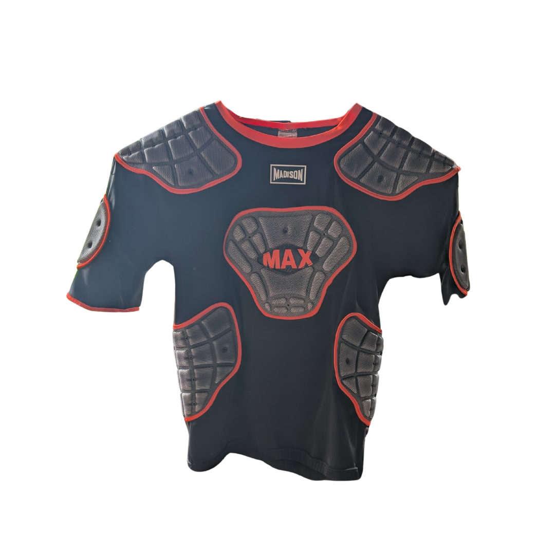 Madison Max Shoulder Pads - Red