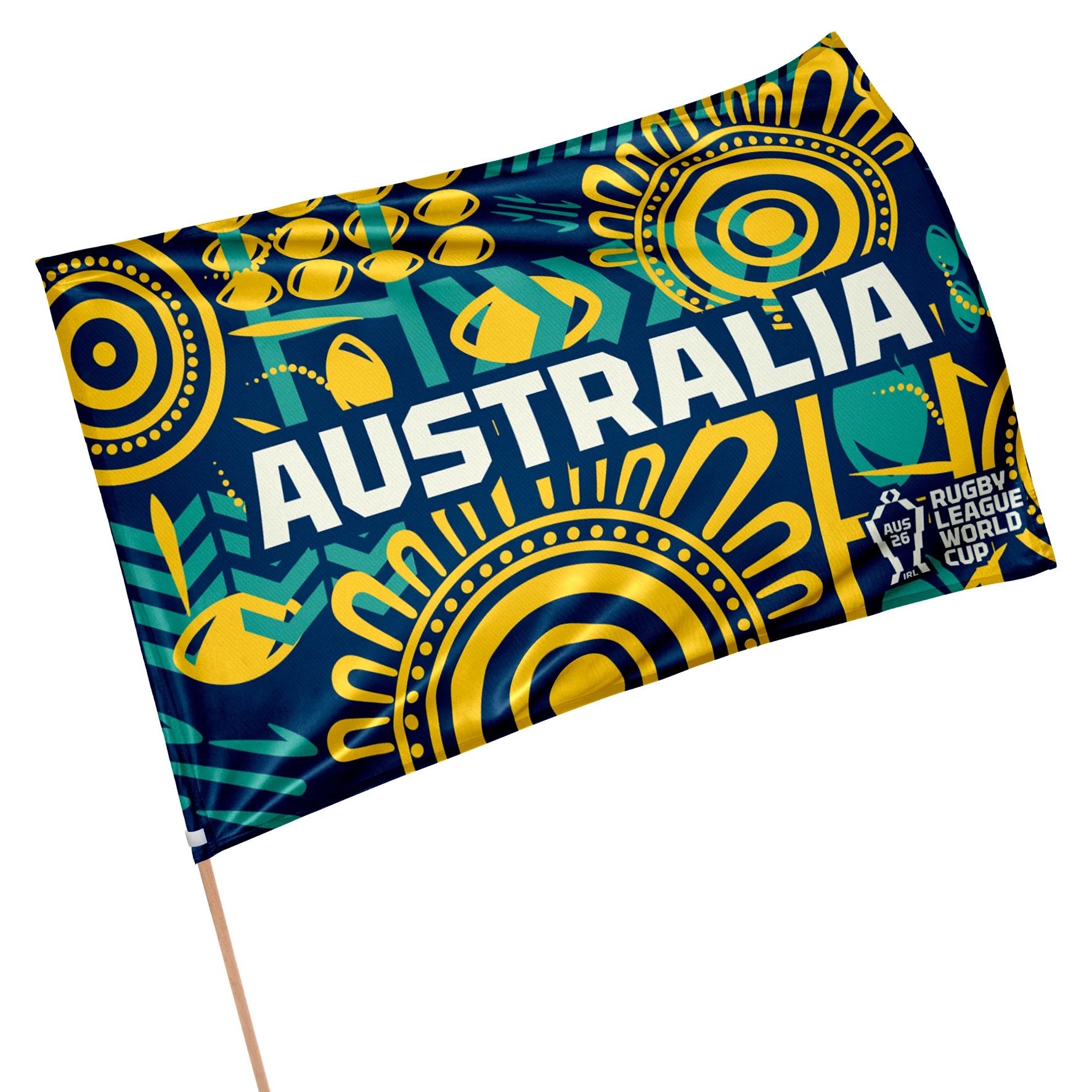 2026 RLWC Australia Gameday Flag