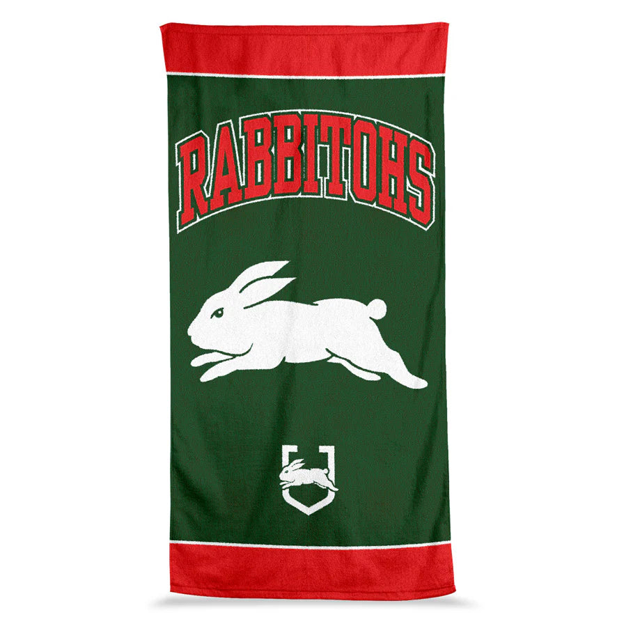 Rabbitohs Jumbo Beach Towel