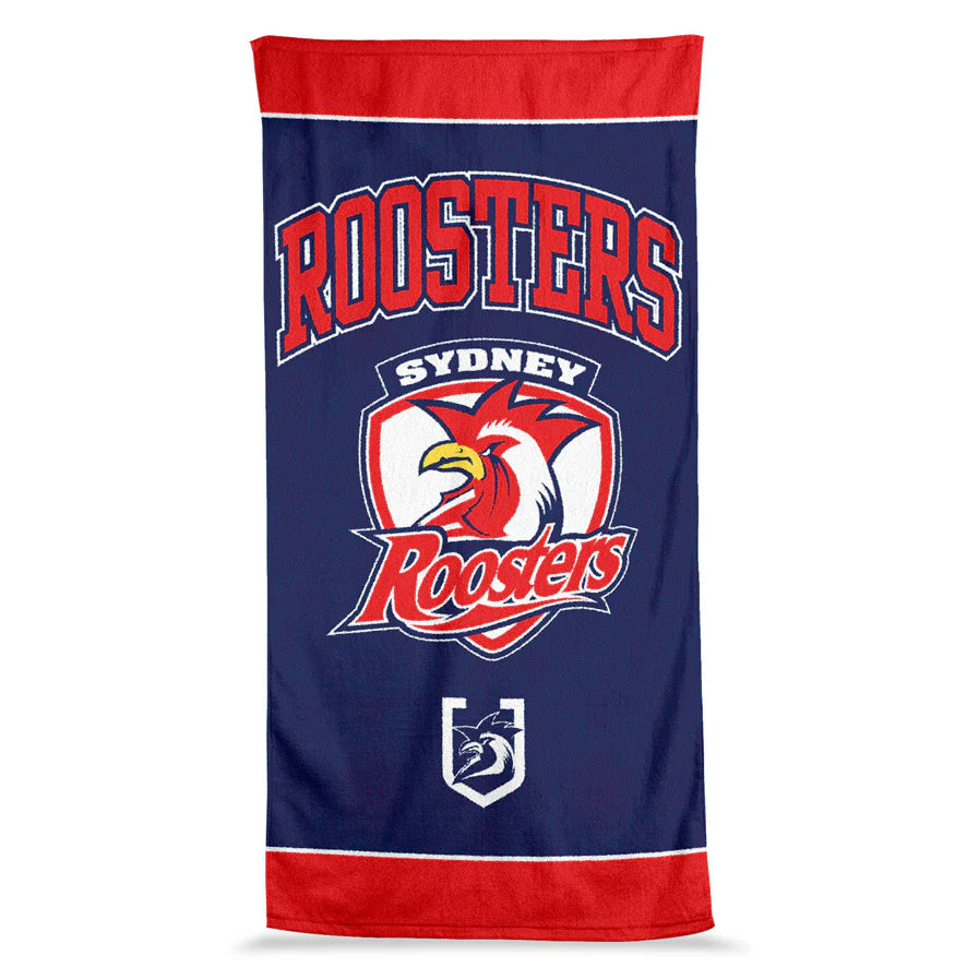 Roosters Jumbo Beach Towel