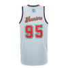 2026 New Zealand Warriors Basketball Singlet (White)