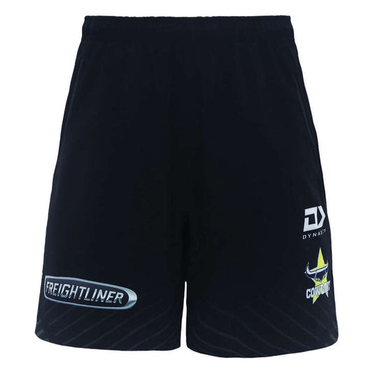2024 North Queensland Cowboys Alternate Gym Shorts (Black)