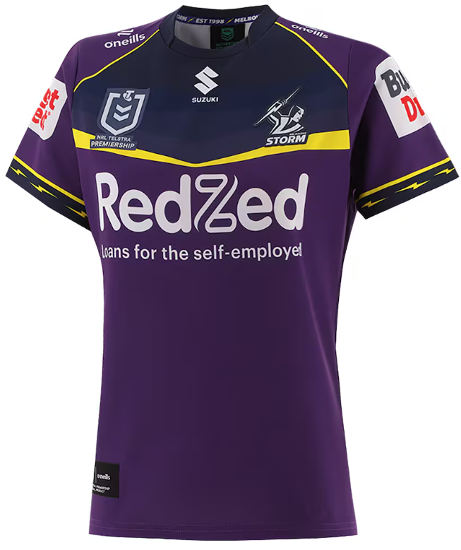 2026 Melbourne Storm Home Jersey - Ladies