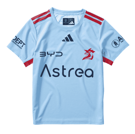 2026 Sydney Roosters Training Tee - Kids (Bondi Blue)
