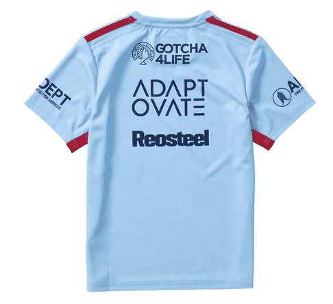 2026 Sydney Roosters Training Tee - Kids (Bondi Blue)