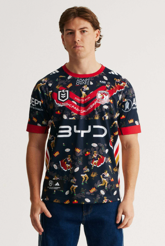 PREORDER: 2026 Sydney Roosters Indigenous Jersey (Due in-store between 27/7/26 - 30/7/26)