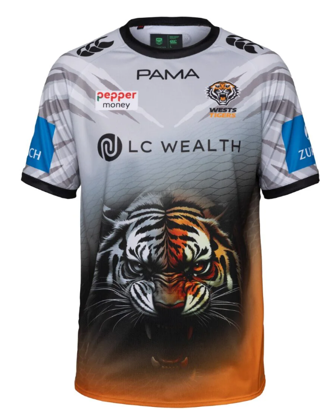 2026 Wests Tigers Training Tee (Multi)