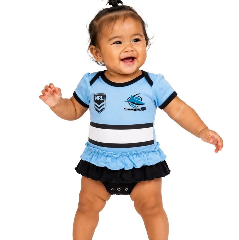 Sharks Footy Suit - Girls