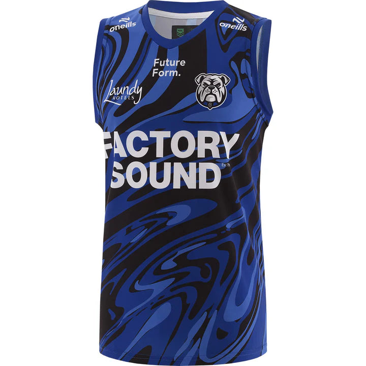 2026 Canterbury Bankstown Bulldogs Training Singlet (Blue)