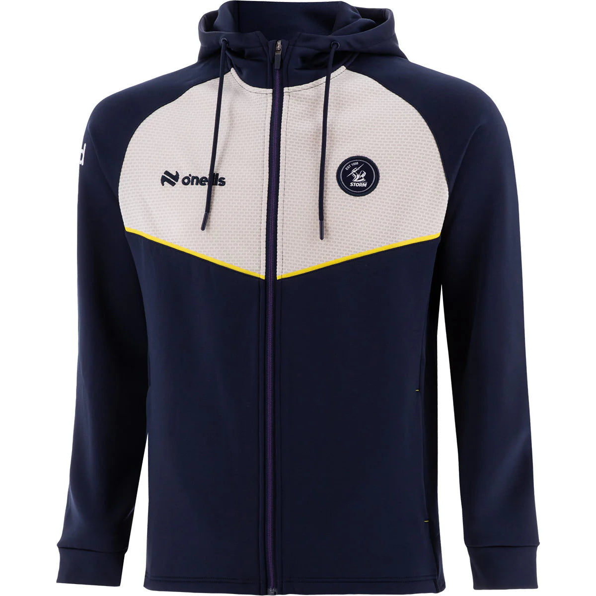 2025 Melbourne Storm Tech Fleece Full Zip Hoodie