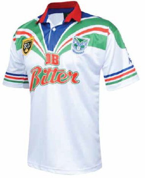 1995 Auckland Warriors Retro Away Jersey (White)